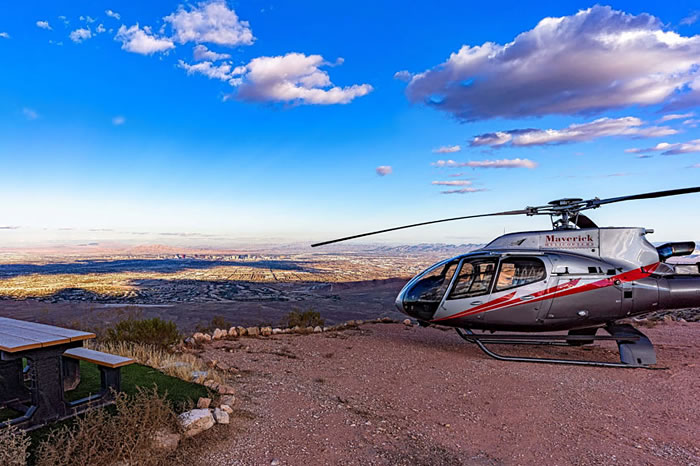 Las Vegas Red Rock helicopter landing tour