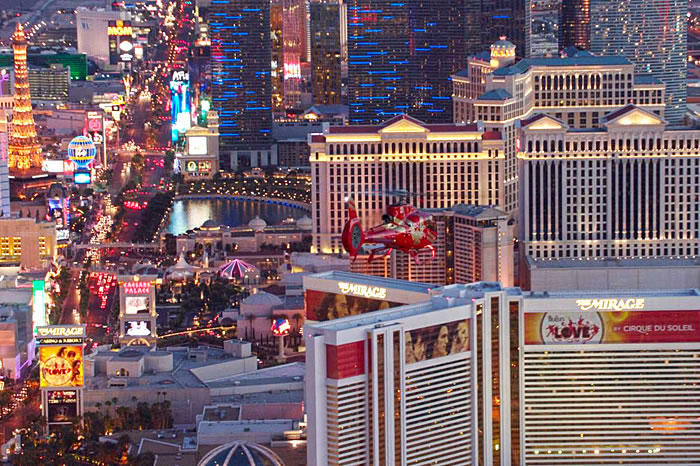 Las Vegas Strip helicopter ride